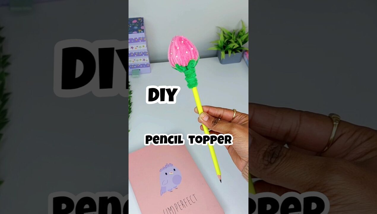 Boring Pencil ko banya Cute 😍  #diy #pencil #stationery #craft #diyideas