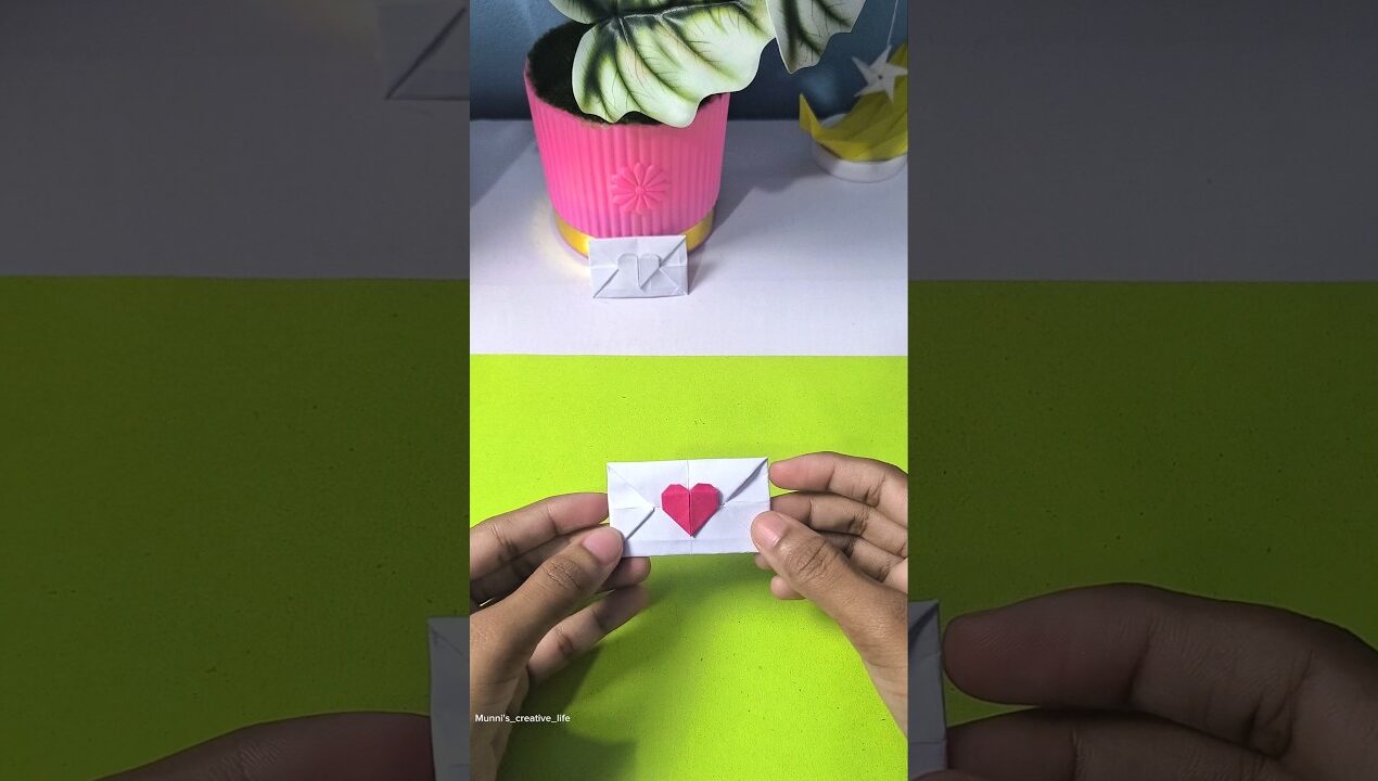 DIY Easy paper craft idea 💡 #diy #craft #shorts #youtubeshorts #viral #viralvideo #foryou #trending