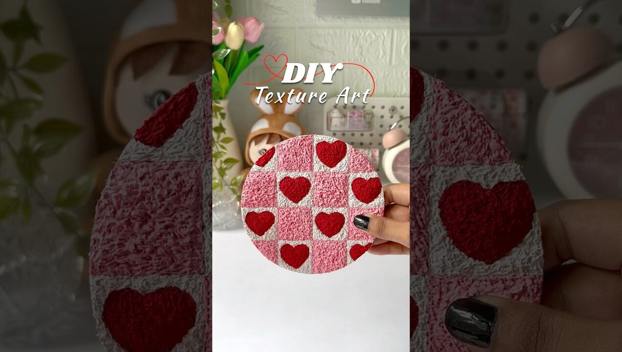 DIY texture art #shorts  #viralshorts  #textureart  #craftideas  #handmade #diy