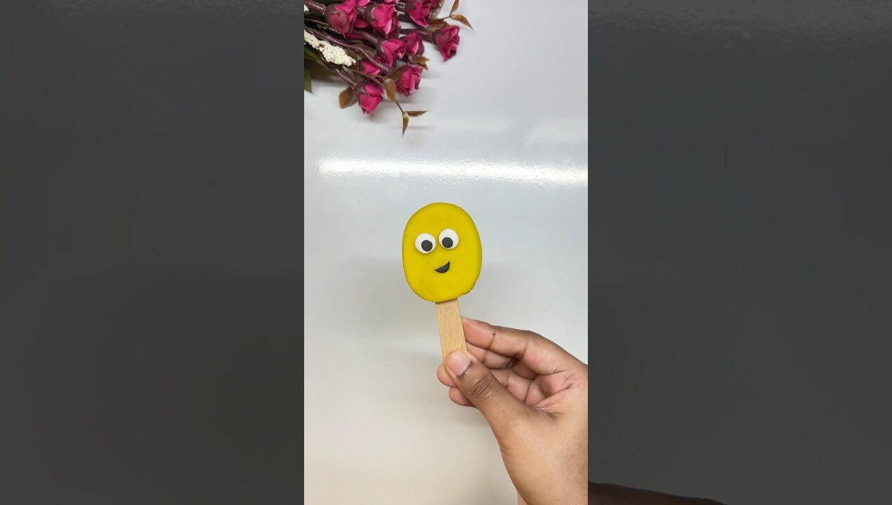 Easy clay craft ideas for kids | icecream clay craft #viral #trending #shorts #ytshorts