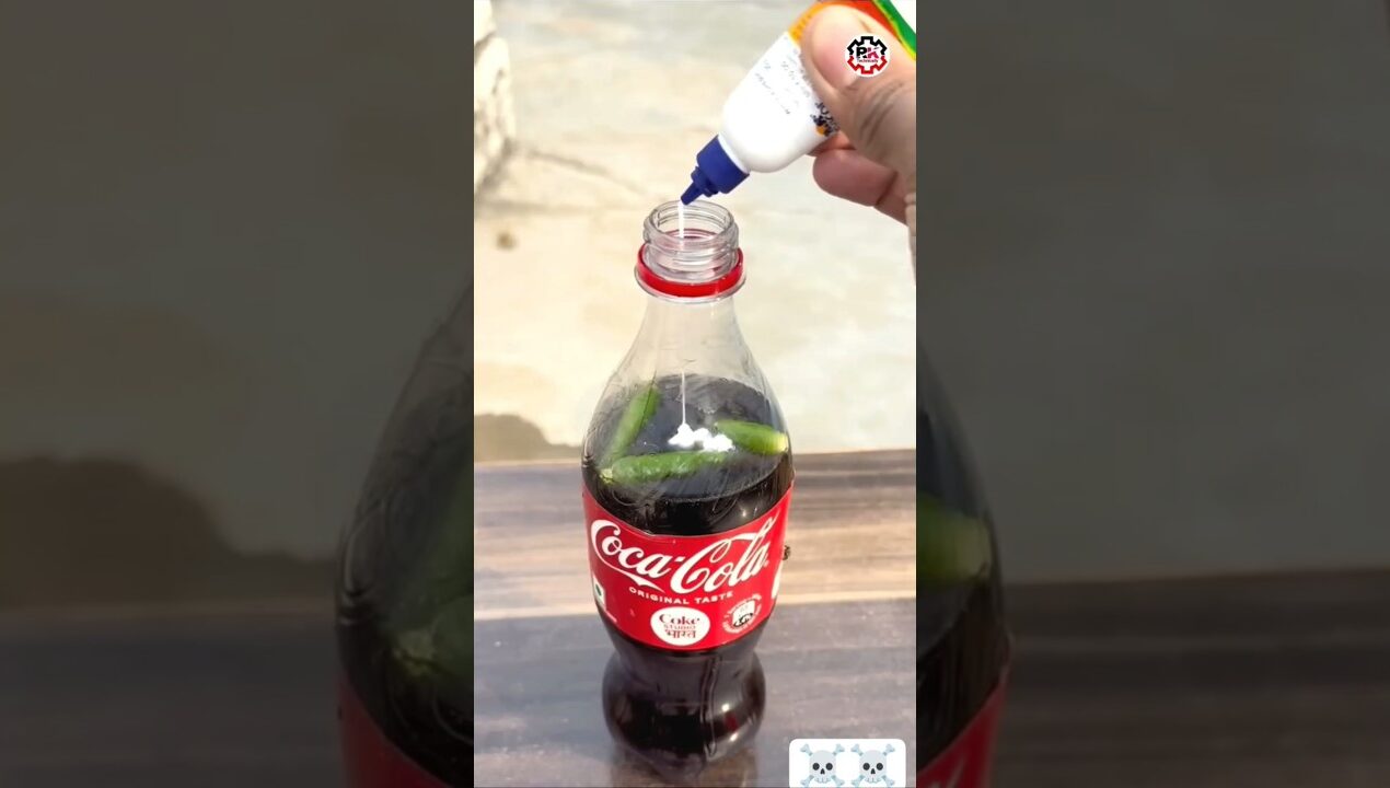 make coca.cola experiment#craftboxx #diyideas #rc #shorts #rc