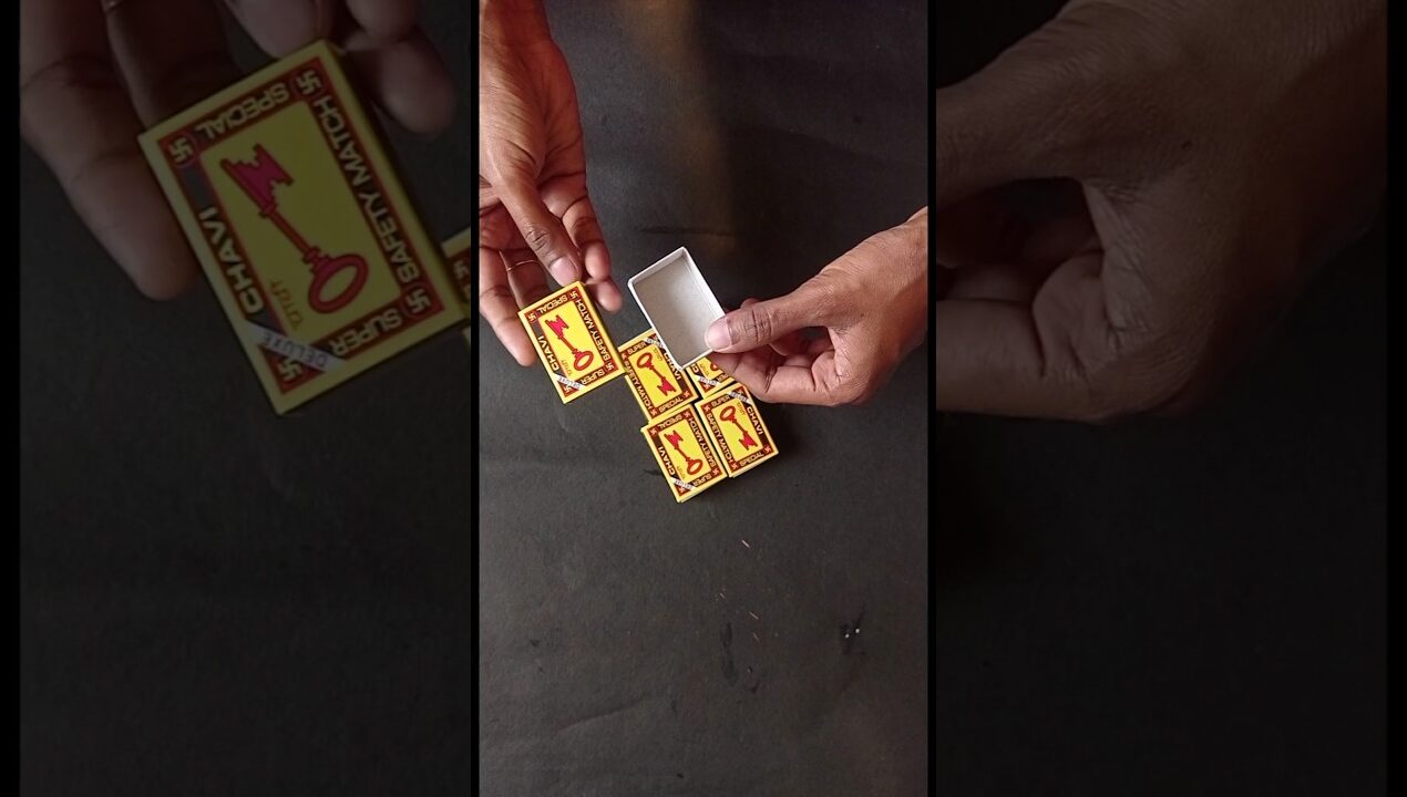 Cute match box craft ideas | Easy DIY crafts #ytshorts #matchboxcraft #diy #craft