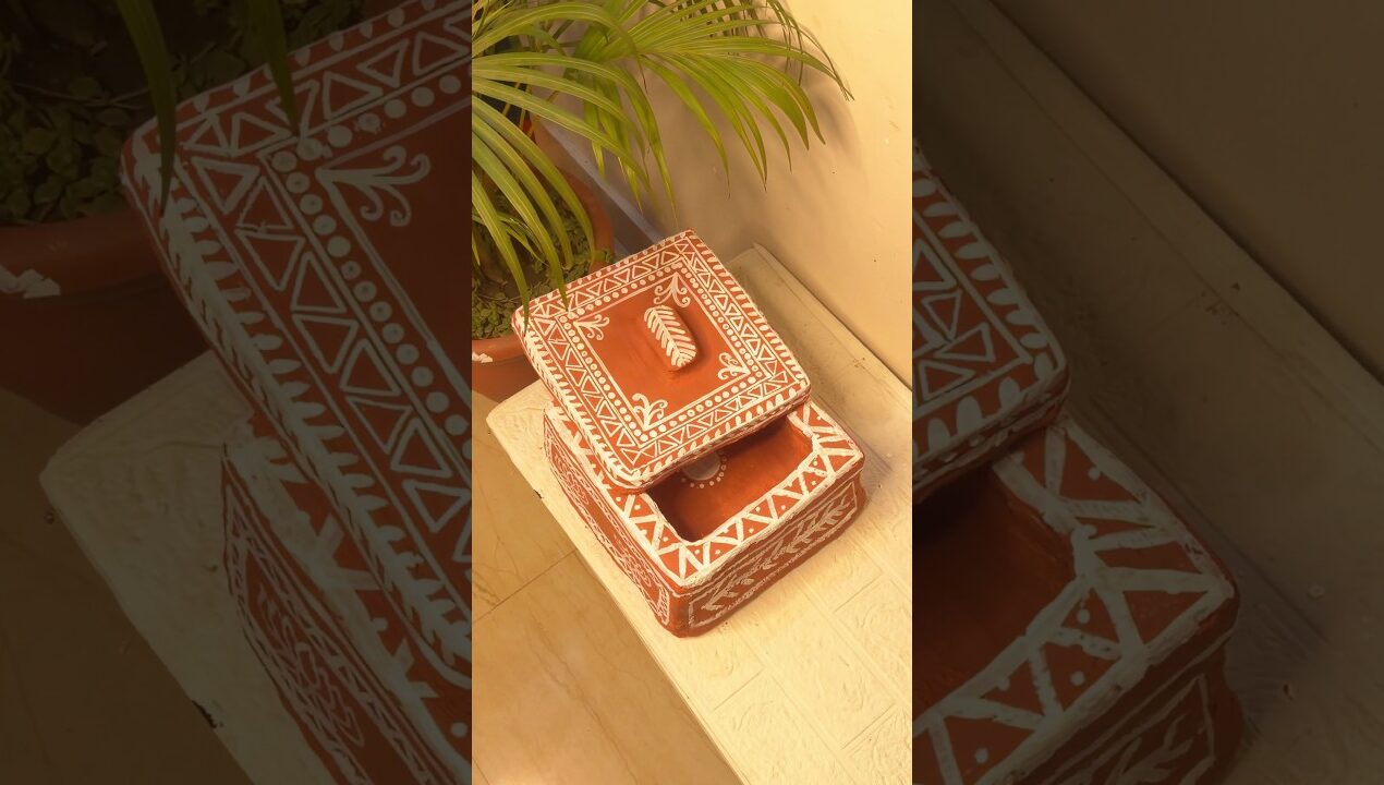 Mitti ke bartan se banaya kuch khaas! ❤️ Part 2✨ #DIY#shorts#trending #Viral#Art#DesiJugaad