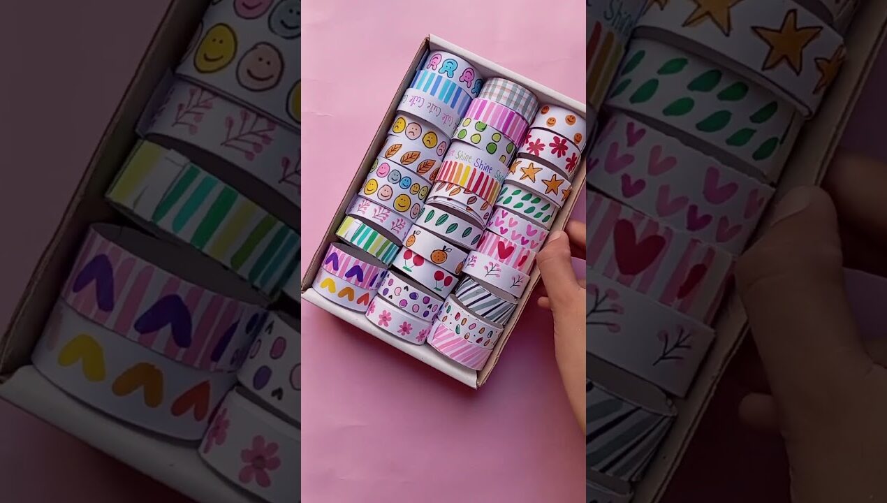 my washi tapes collection #diy #craft