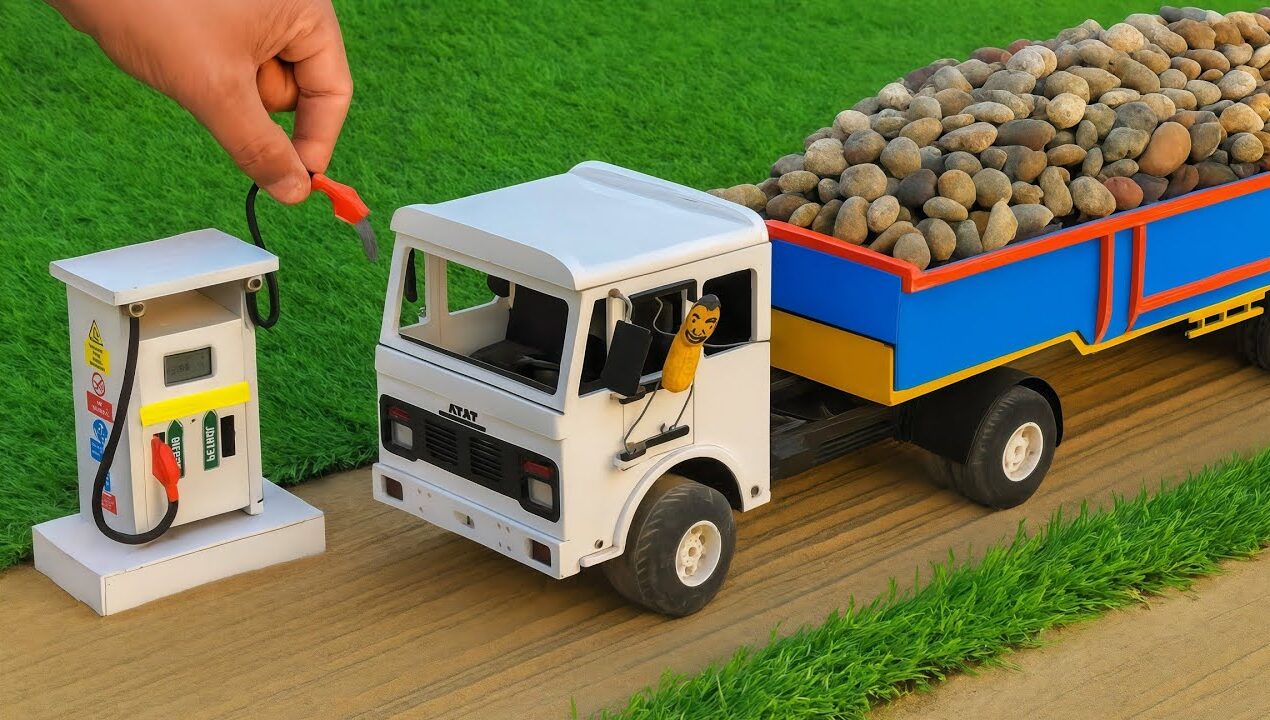 DIY Mini Machines | Tractor, Truck & Road Building Projects