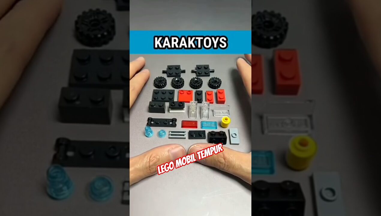 Merakit Lego Mobil Tempur #diy #lego #shorts