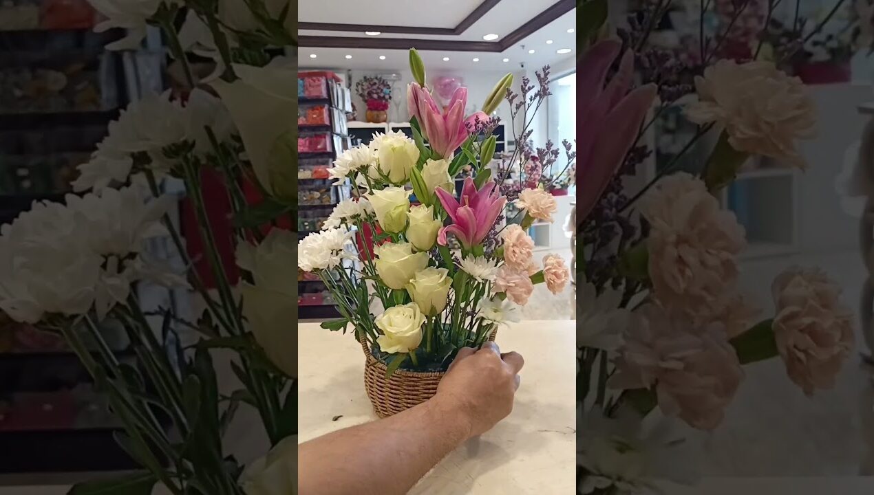 flower arrangement #flowers #ideas #diy #flowerarrangement #shorts