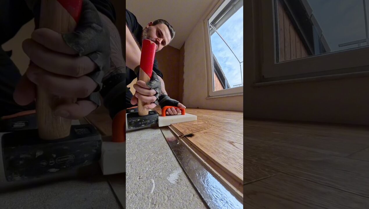 Parkett schwimmend oder verklebt verlegen?? #derparkettleger #diy #parkett #parkettboden