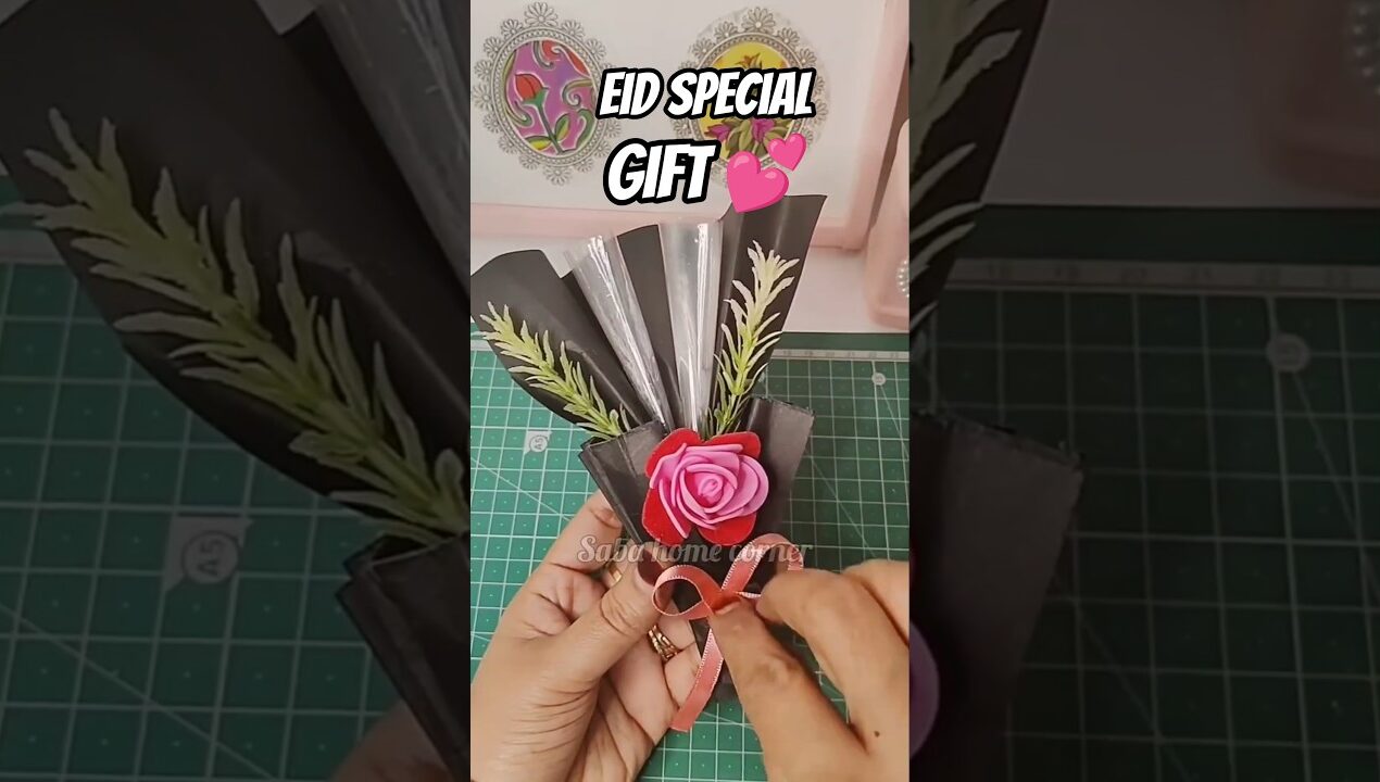 Diy Eid special cute gift idea 💕 Eid Gift Ideas #shorts #viral #eid #trending