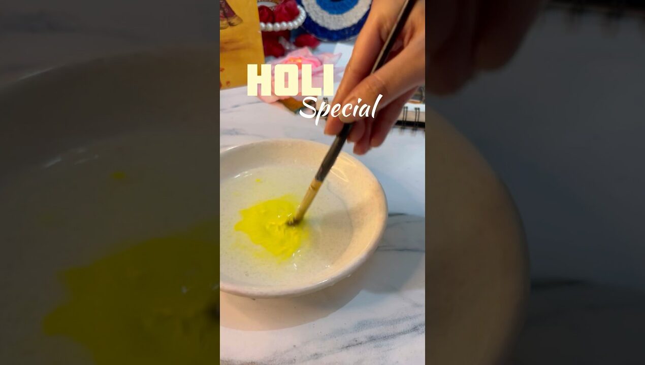 Holi special DIY🫟#artist#diy#holifestival#holispecial#craft#diyideas#craftideas#trending#shorts