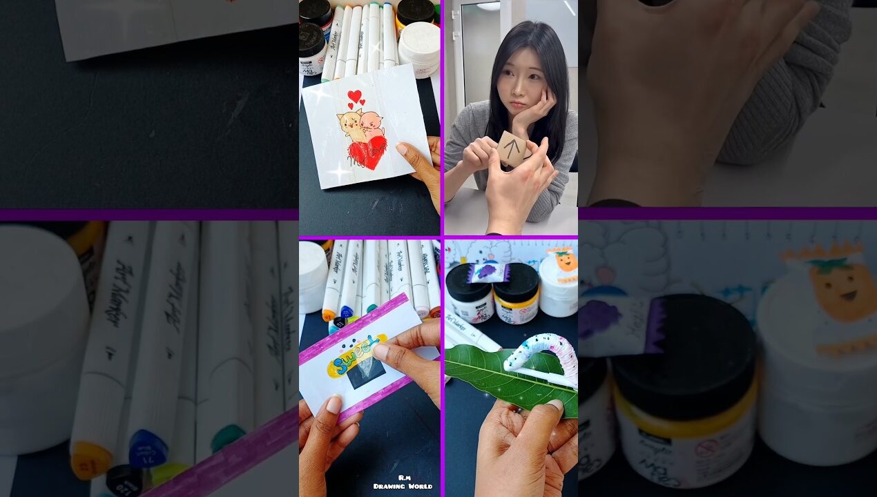 😍 かわいいクラフトのアイデア #diy #craft #diyideas #shorts