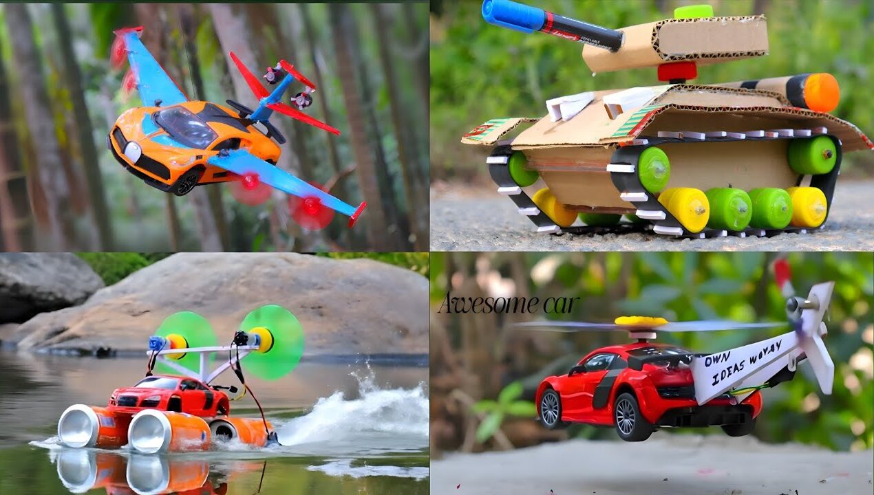 4 Amazing Things You Can Make At home | Awesome DIY Toys