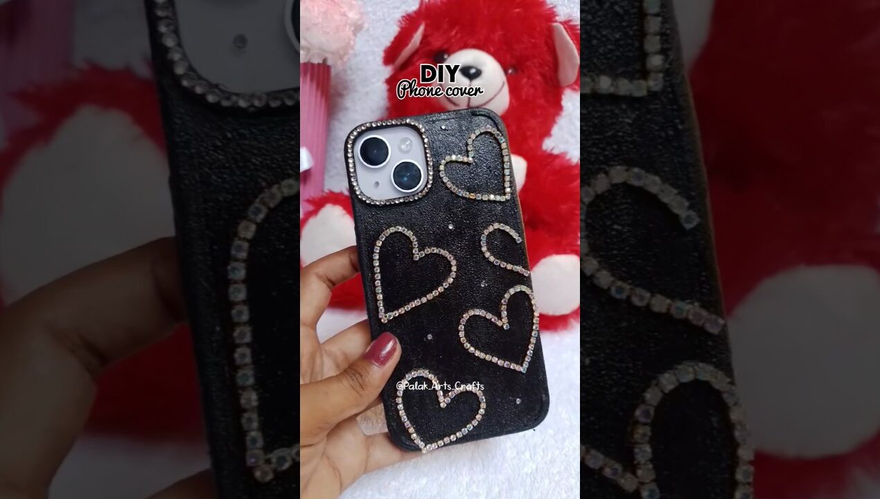 DIY Phone Cover Ideas | Cute & Aesthetic Phone Case Decoration #shorts #viralshorts #ytshorts