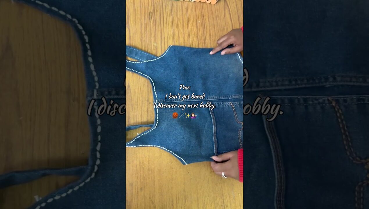 Don’t Throw Away Old Jeans! Make This DIY Corset Instead | Part 1 #corset #diy #sustainablefashion