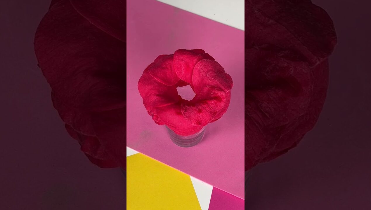DIY Flower for Mom😍 Easy Craft Gift from Kids 💐❤️