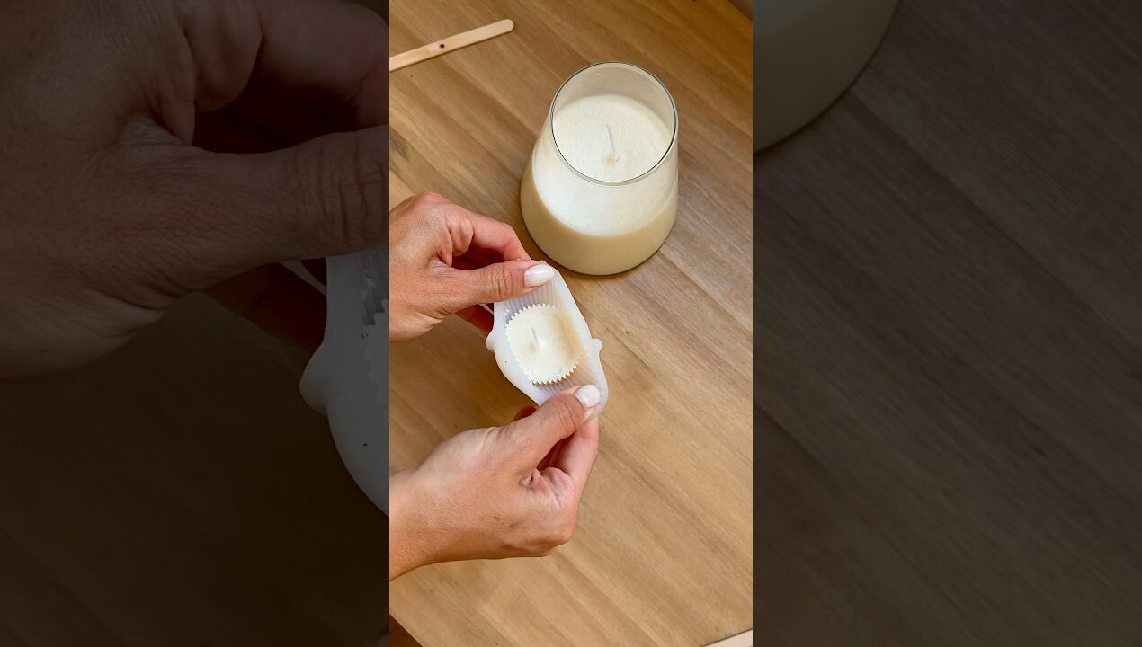 Caí en hacer velas ahora 😂🕯️ algo más? #diy #velas #homedecor