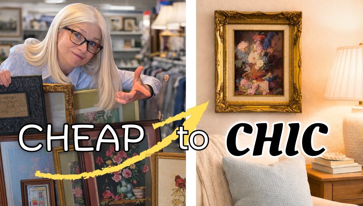 I Bought the Ugliest Thrift Store Art: 15 DIY Transformations!