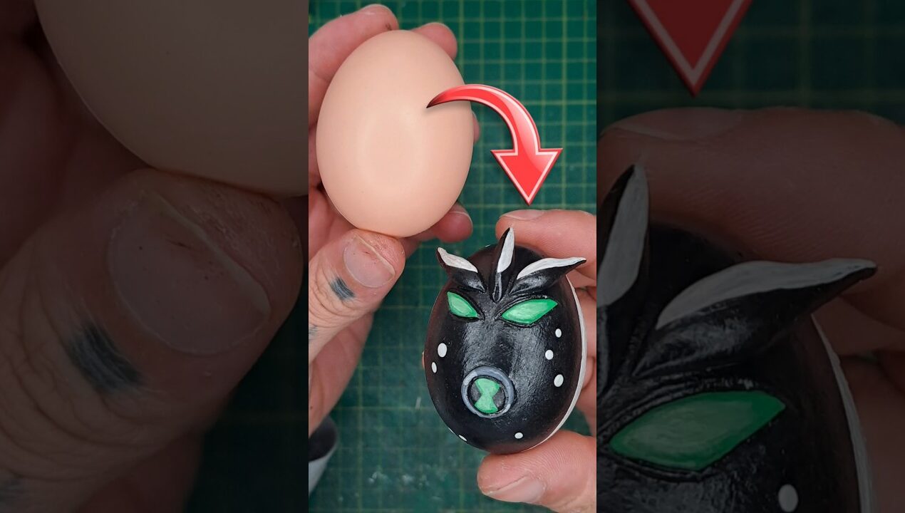 HUEVO PERSONALIZADO BEN 10 #ben10 #diy #handmade #art #diy #manualidades #alien