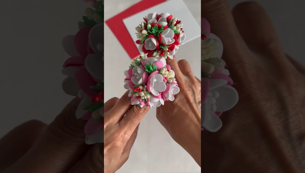 Handmade Hairbands and Hairclips with Flowers from Eva Foam #diy #ideas #craft #flowers #diycrafts