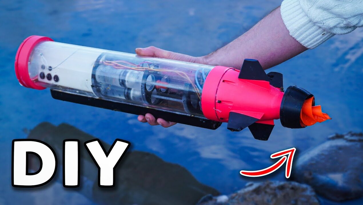 Building DIY Submarine: I Used a FORBIDDEN Propeller