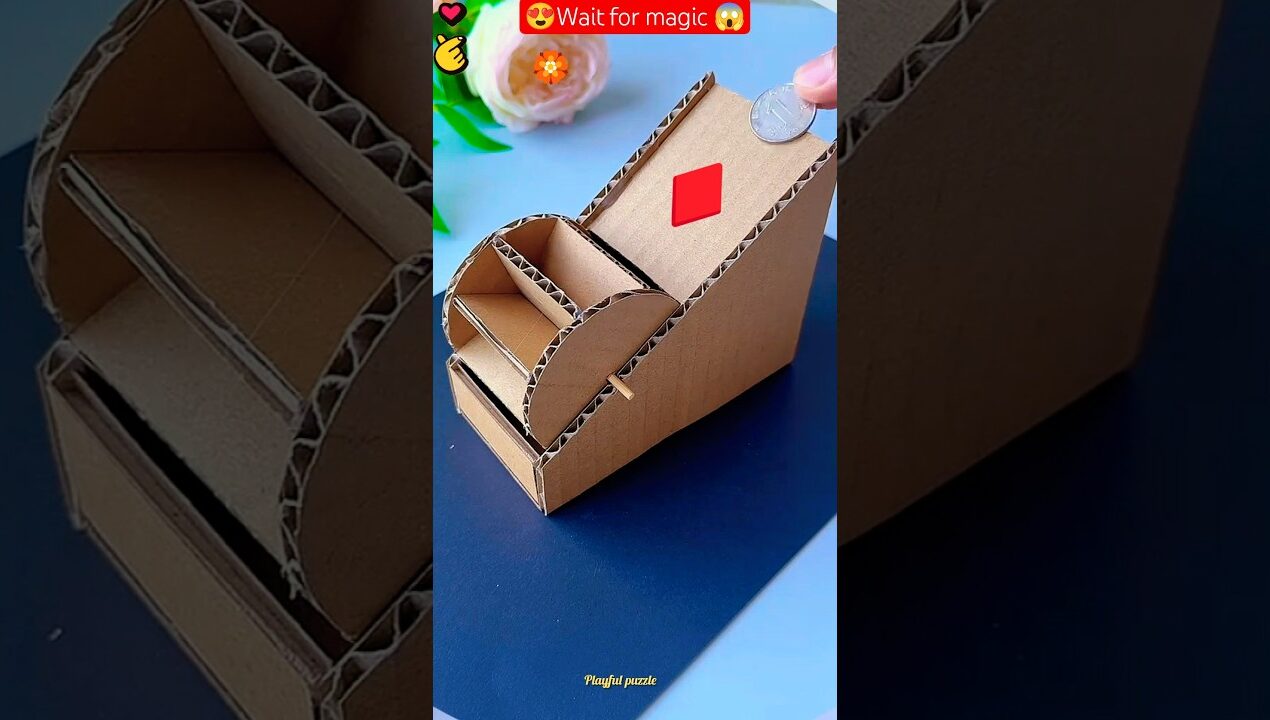 Diy Cute Saving PiggiBank Craft for Kids💸🪀😨#shorts #youtubeshorts #trending #funny #diy #craft #kids