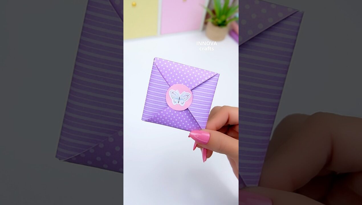 DIY Cute Gift Wrap Idea 🎁 Easy Paper Crafts / Gift Wrap Box #diy #craft #gift #giftideas #art