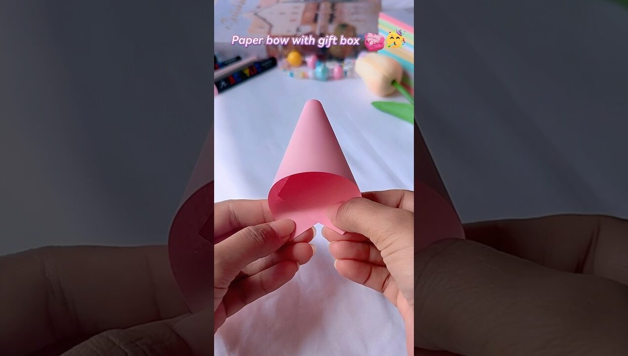 Easy paper craft🎉💝✨#shorts #art #diy #muktaartandcraft #youtubeshorts