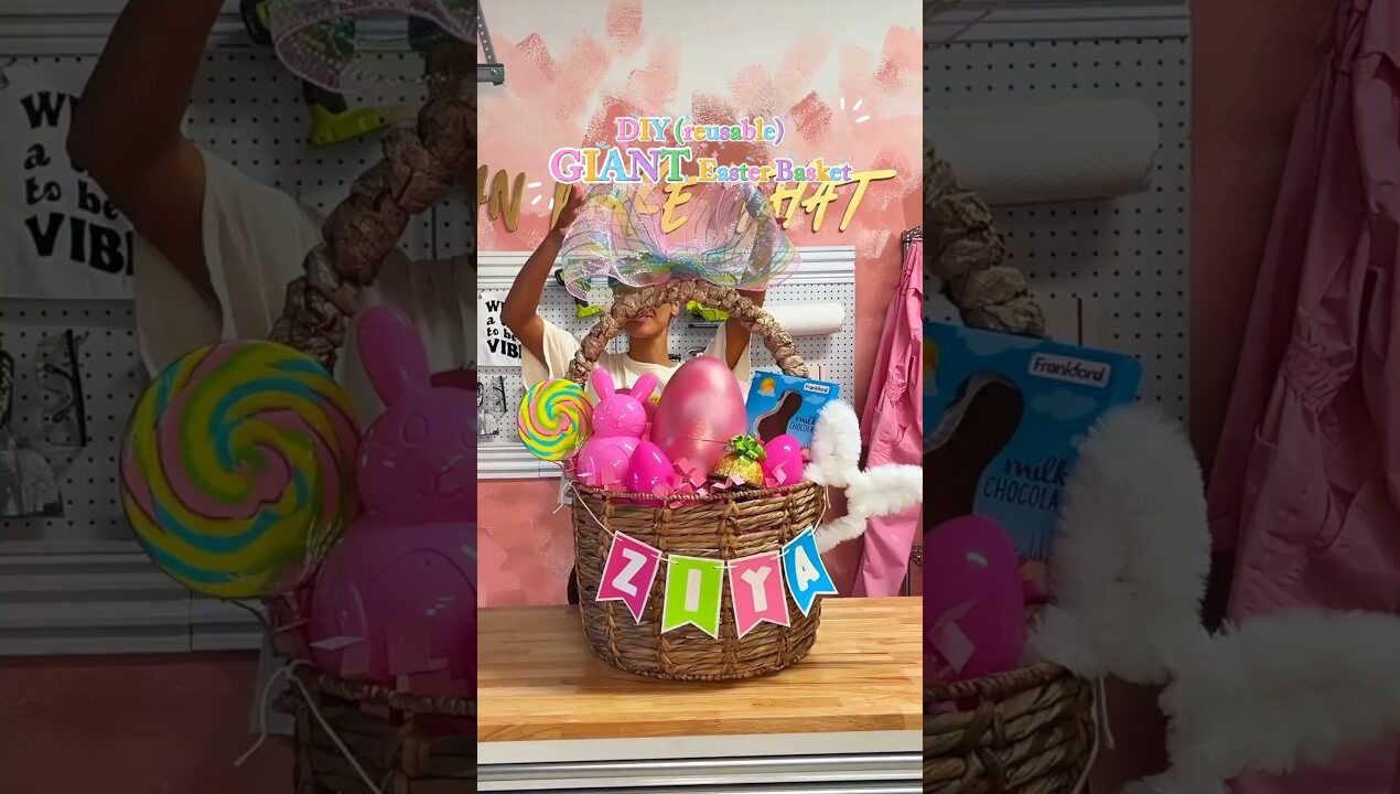 DIY Giant Easter Basket