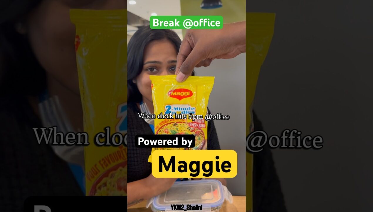 DIY🍝Maggie #office  🤤 #work #corporate #breaktime #maggi #viral #diy #shorts #fun #trending #happy