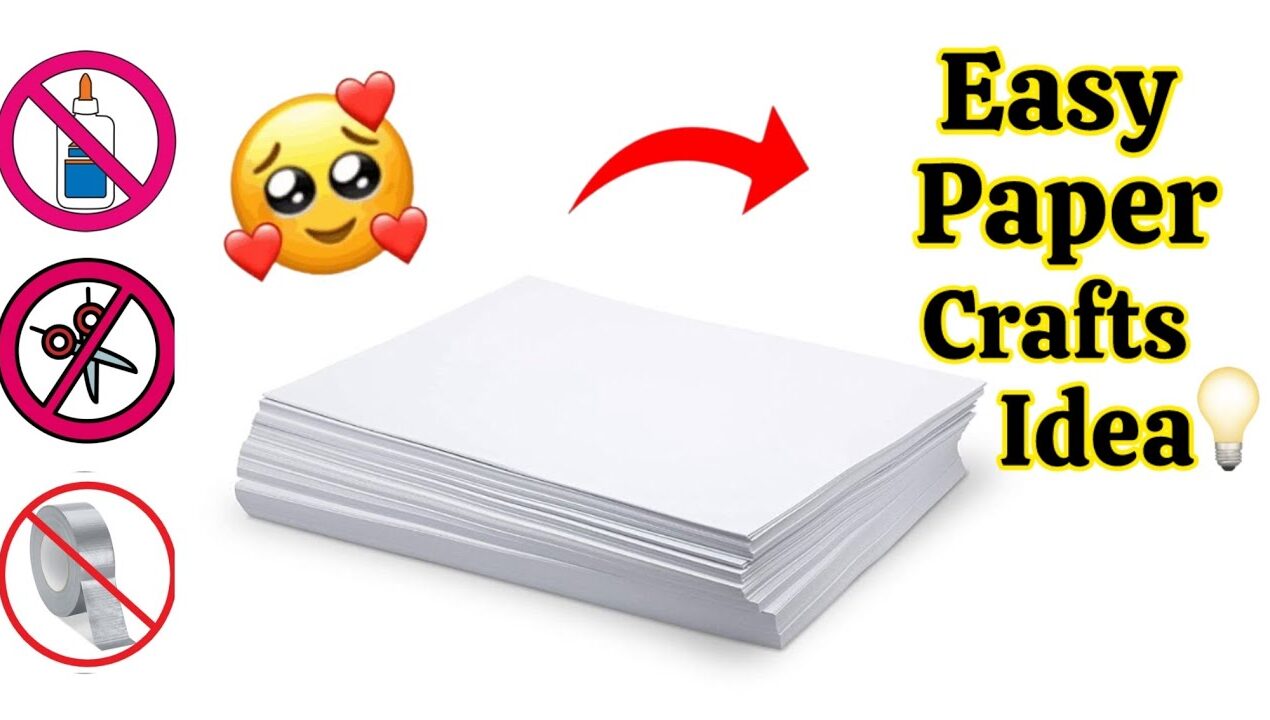 DIY Paper crafts / how to make /  paper crafts ideas / easy paper crafts /  paper crafts idea /