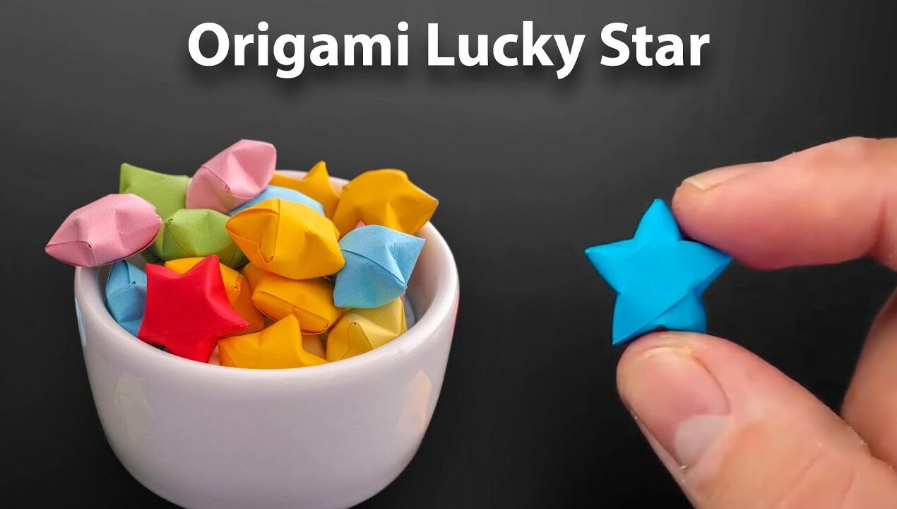 Origami Lucky Star – How to fold