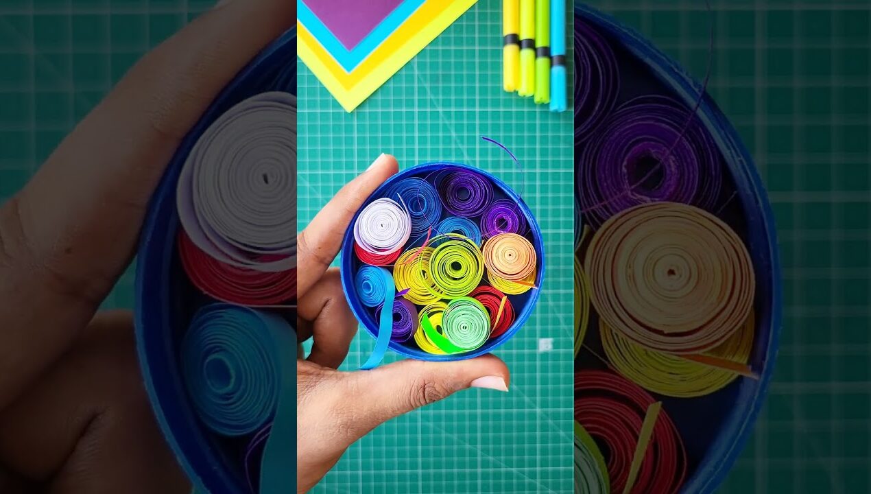 how to make party popper at home 🥳🎉 , viral paper craft