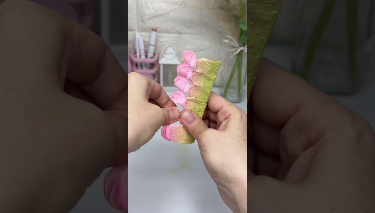 DIY Hydrangea Tree 🌸 | Tissue Paper Flower Craft #diy #handmade #craft #papercraft