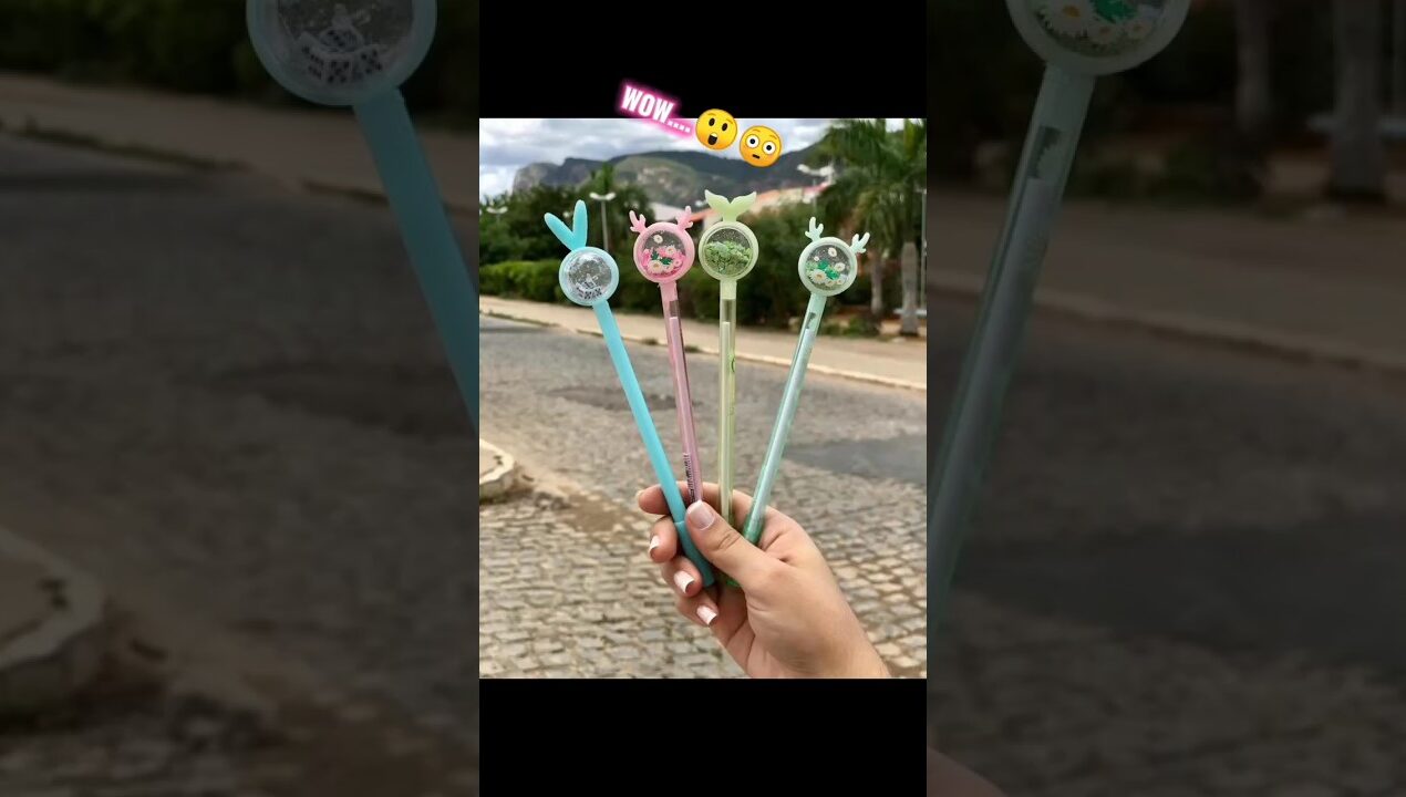 DIY Viral Pen 😱 #shorts #youtubeshorts #youtubepartner #diy #handmade #craft #viral #pen #art