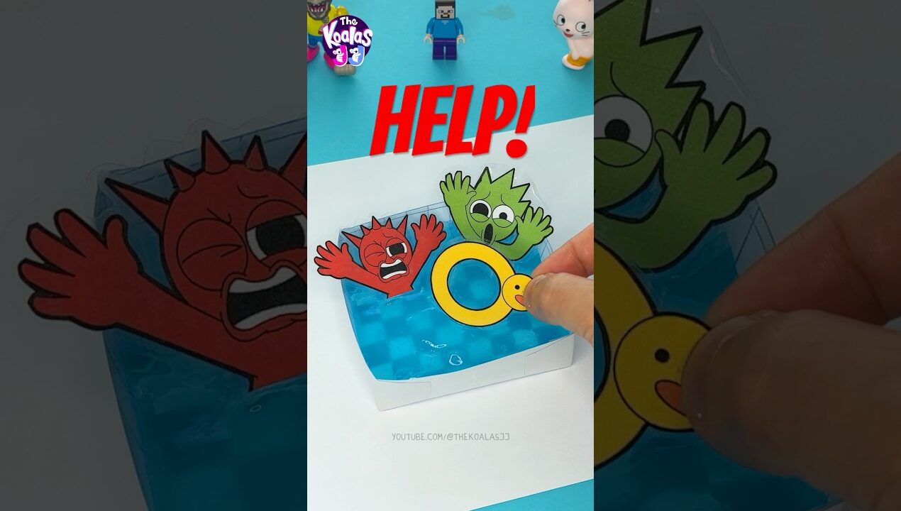 Make Your Own SPRUNKI Paper Craft Pool for Endless FUN!