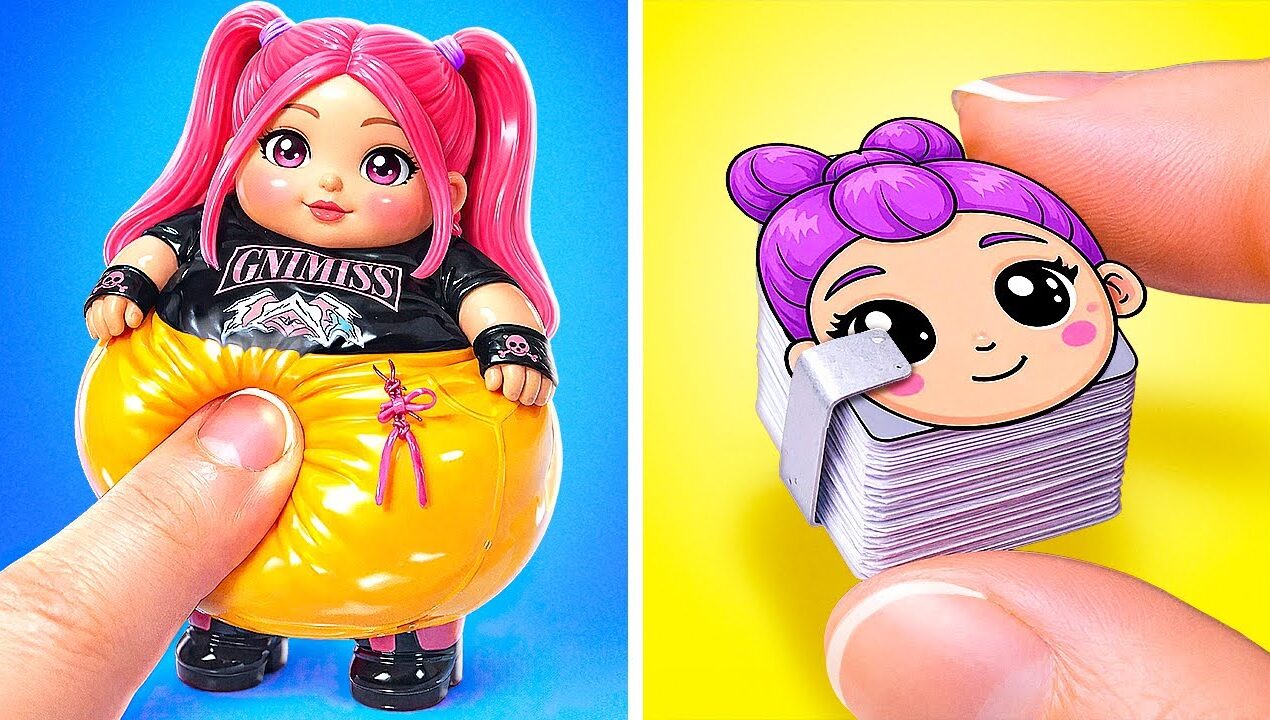 Mira Has A Squishy Belly 🤭 Cool And Easy Cardboard Craft Ideas!