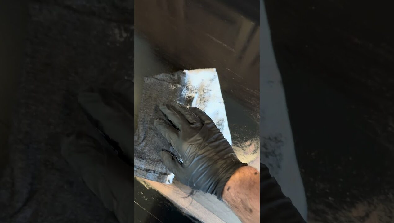 Brazilian cherry True Black stain update! #flooring #diy #home