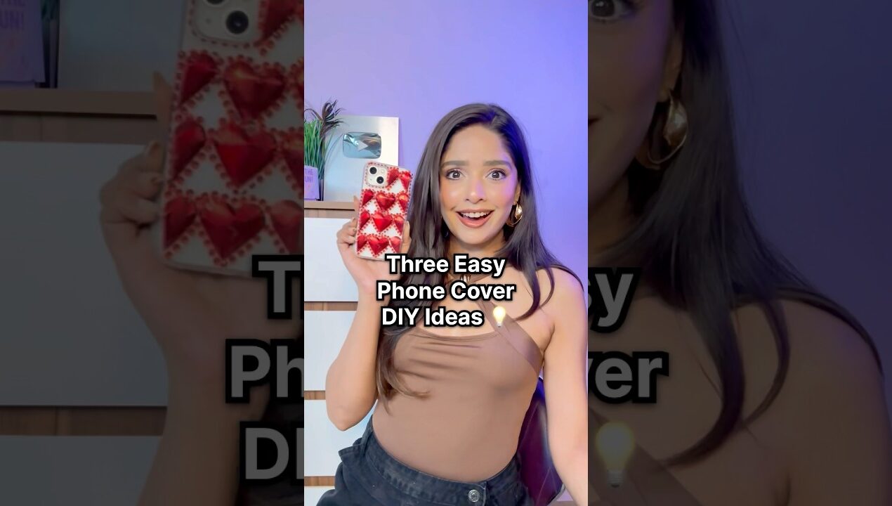 OMG! Sharing Three Phone Cover DIY Ideas 💡🤯 || #trending #viral #shorts @ChillWithGeet