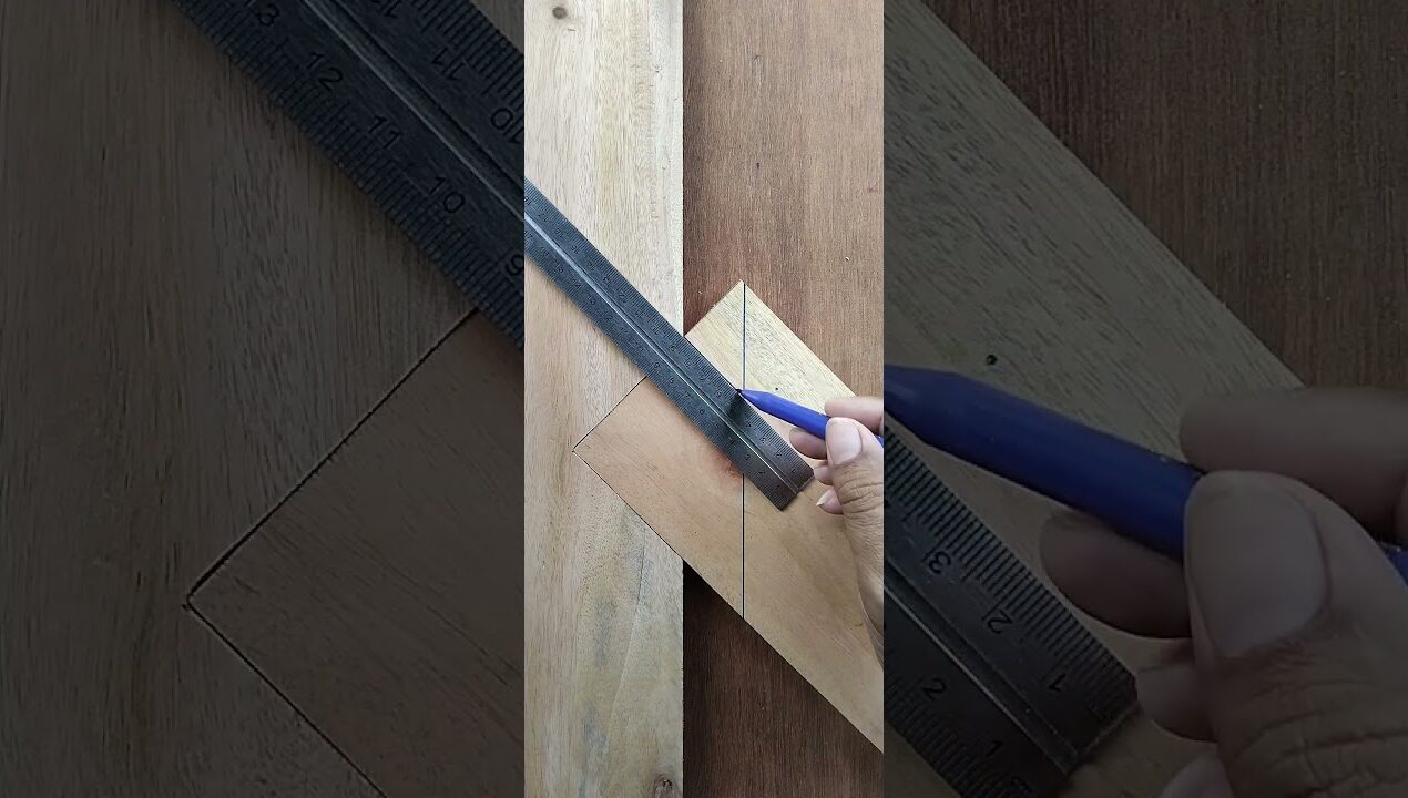 woodworking trick #woodworking #wood #carpenter #diy #ideas #classicwood