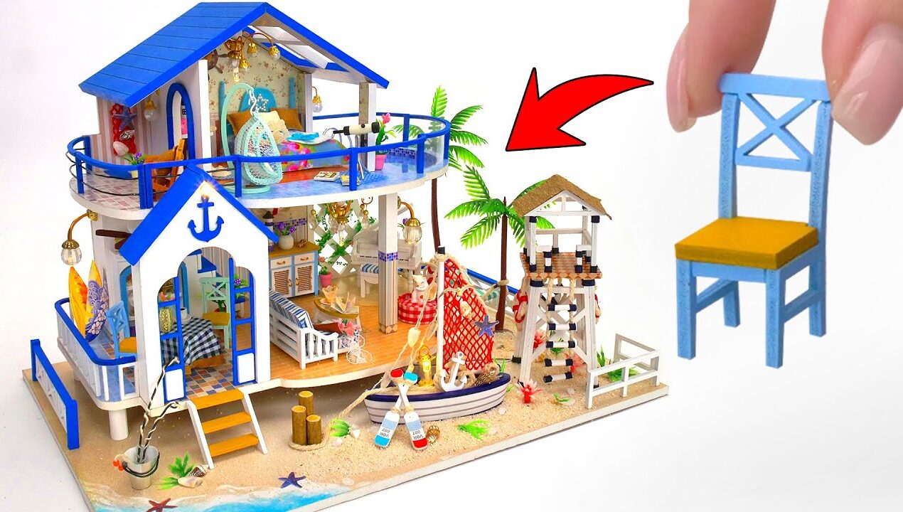 DIY Miniature Beach House By The Sea