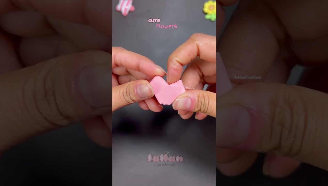 Easy paper flowers 💖💝 #diy #craft #paperflower #handmade #shortvideo