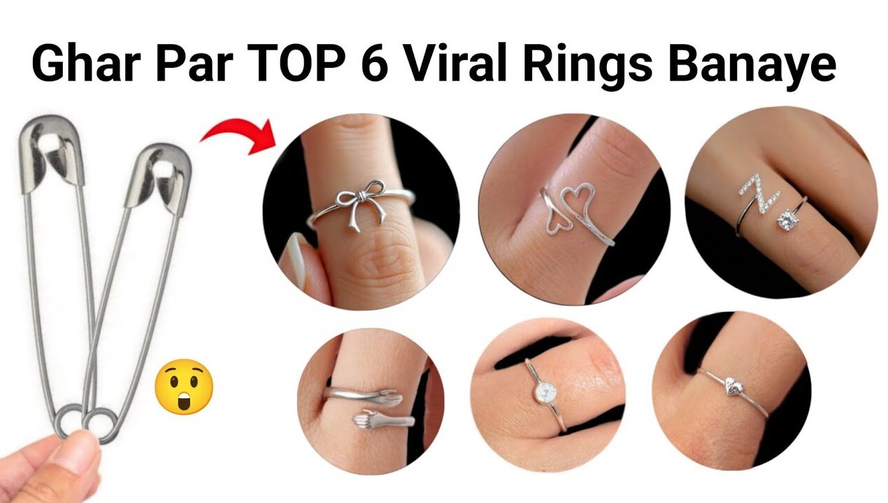 DIY homemade couple love rings🥰😍/how to make rings from waste/homemade ring/best ring ever!