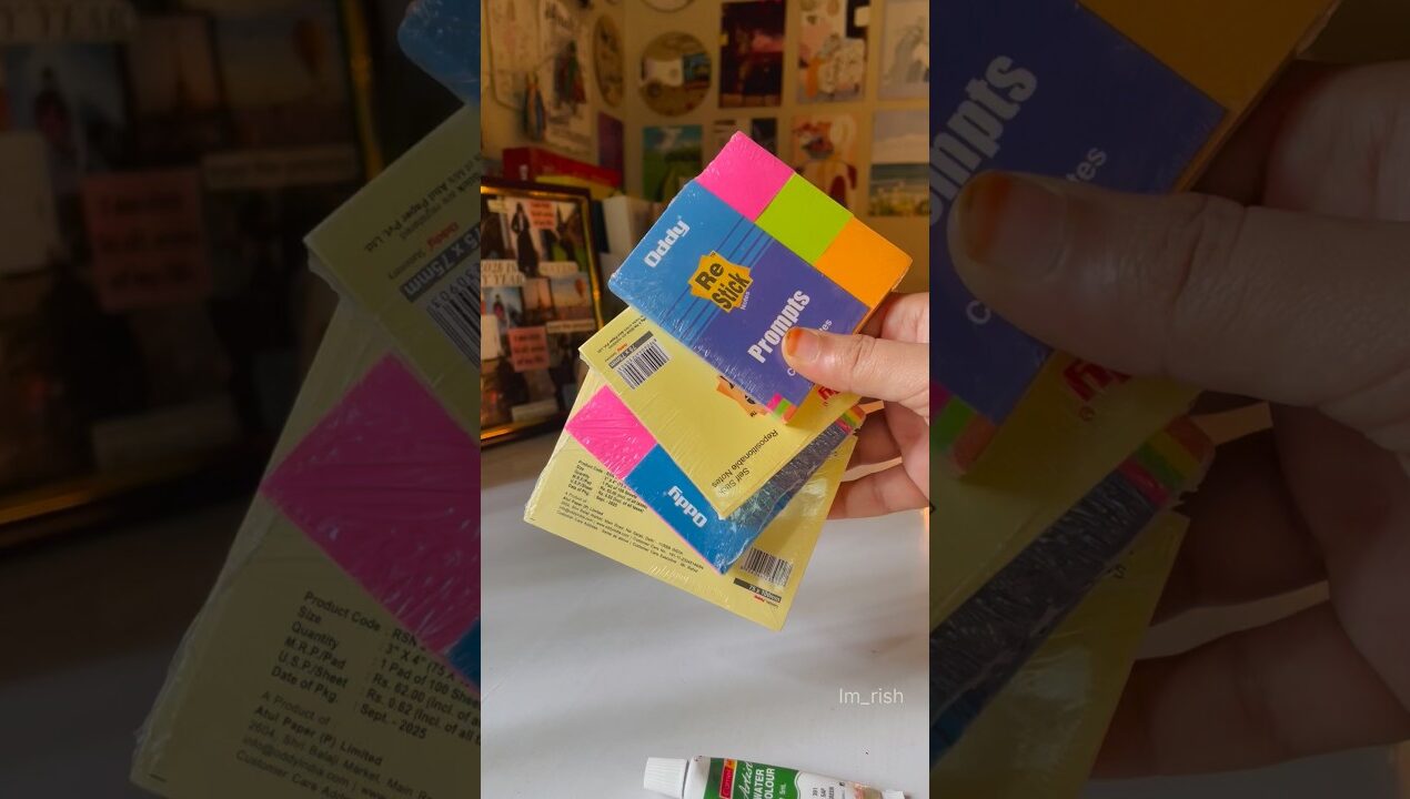 Creative sticky notes ideas 💡 #diy #shorts #fypシ