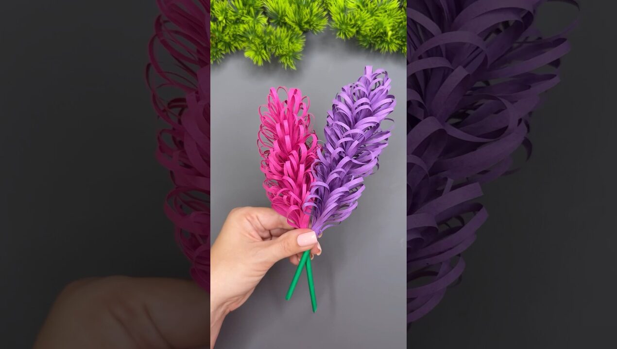 WoW! Easy Craft Ideas! DIY Paper Flowers Tutorial #handmade #diy #shorts