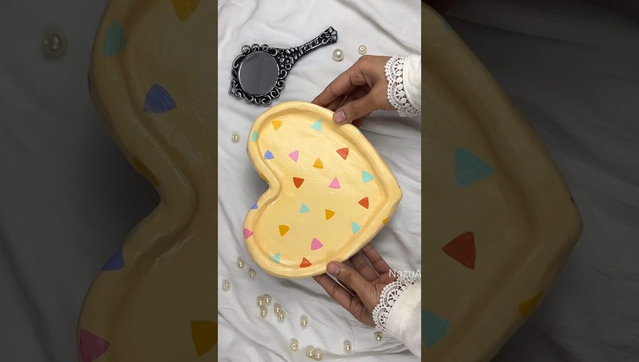 DIY Trinket Tray Hack 💡#shorts