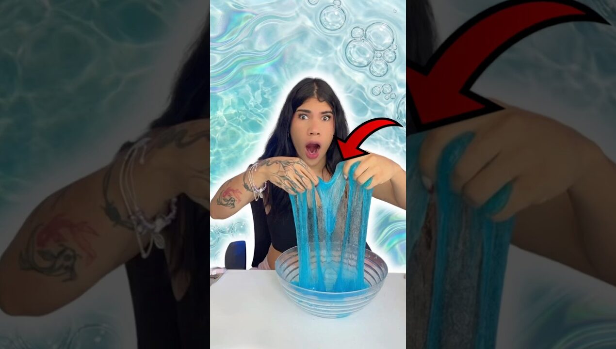 DIY: Hice slime de AGUA💦 Por Primera VEZ !!! #diy