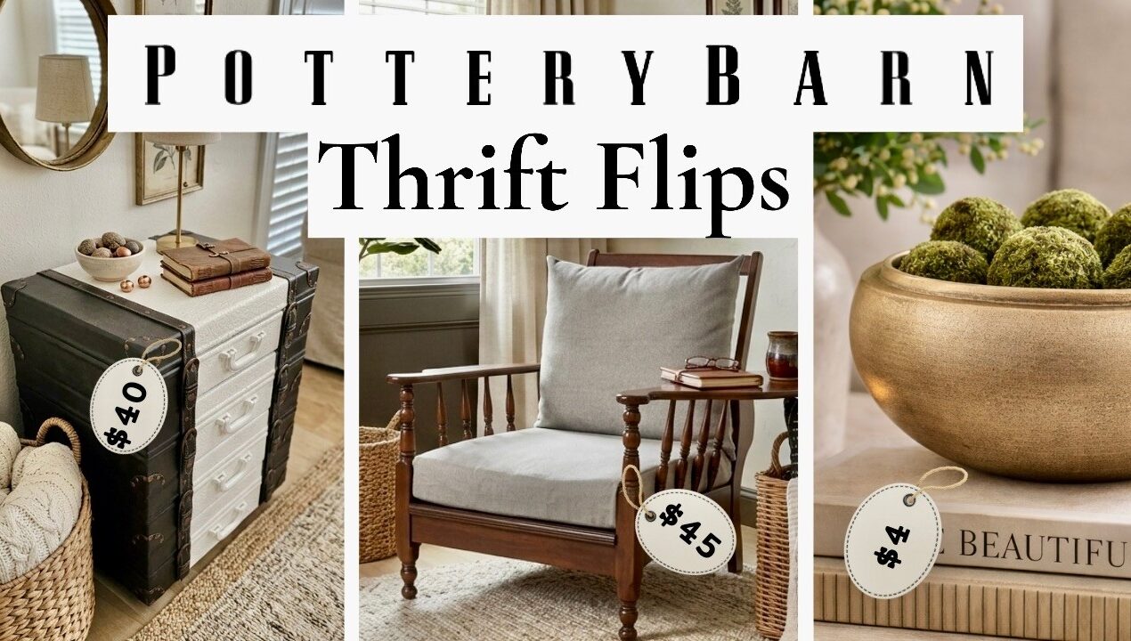 NEW Pottery Barn Thrift Flips