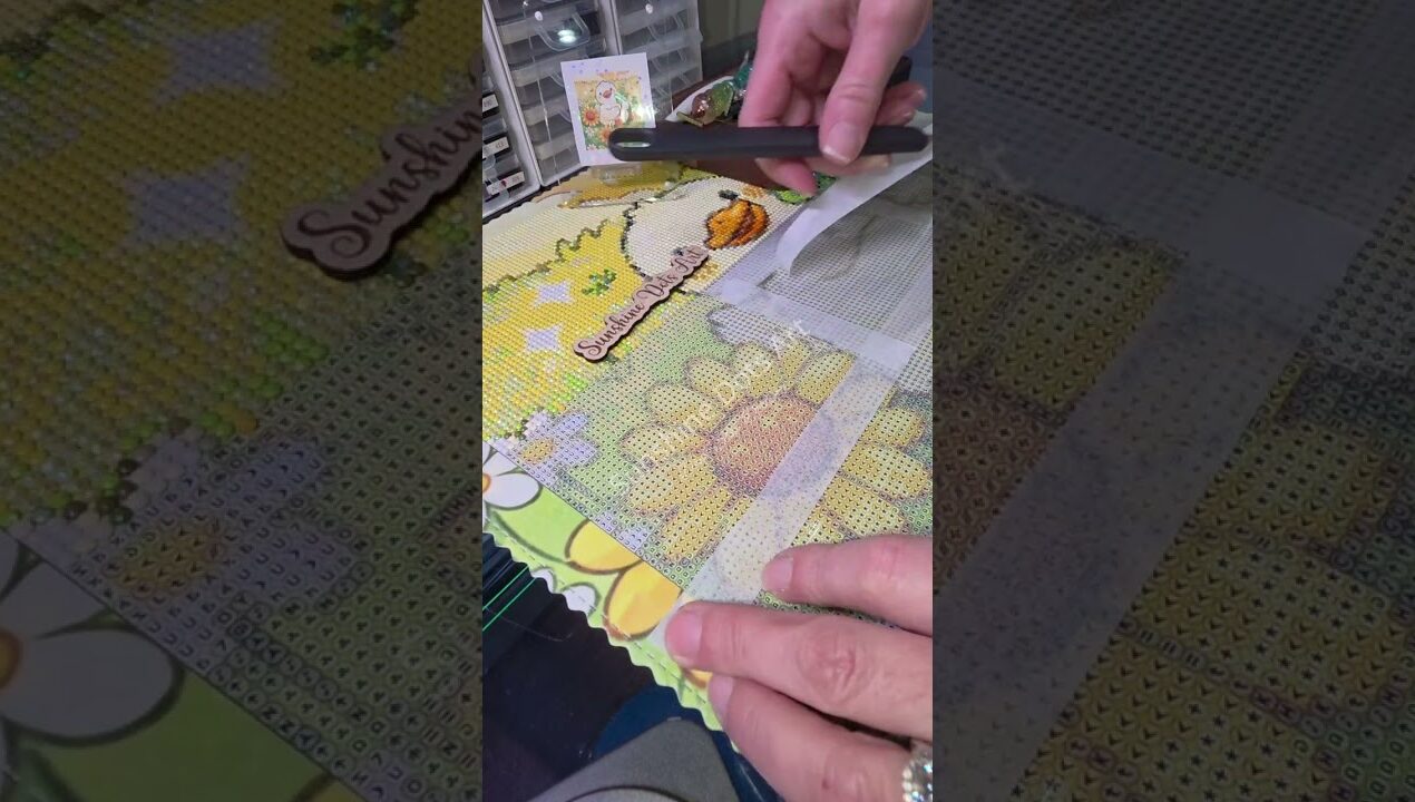 ✨️ Utimate ASMRDiamond Painting #satisfying #diamondpainting #asmr #shorts #diy #art #craft #gift