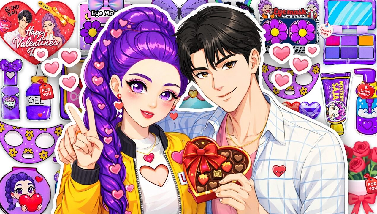 🎀Paper DIY🎀KPOP DEMON HUNTERS Couple Rumi x Jinu Family Unboxing + Skincare + Make Up Glow Up | Hana