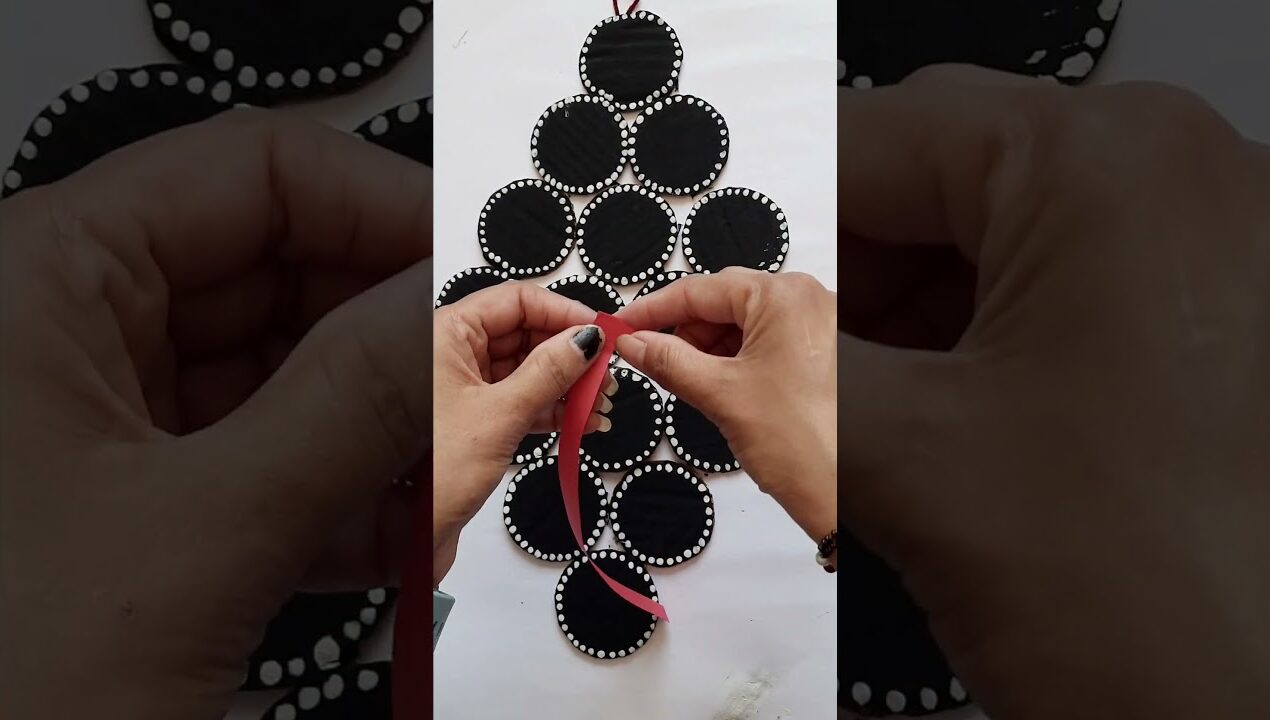 beautiful wall decoration ideas with waste cardboard #shorts #diy #craft